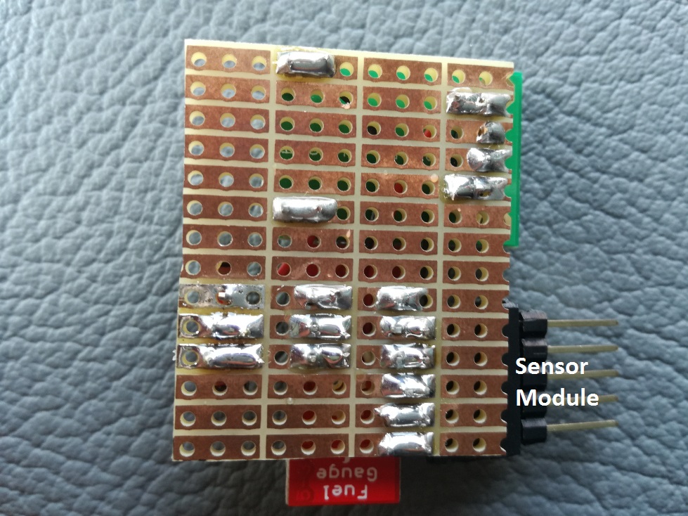 Back side of the Power module