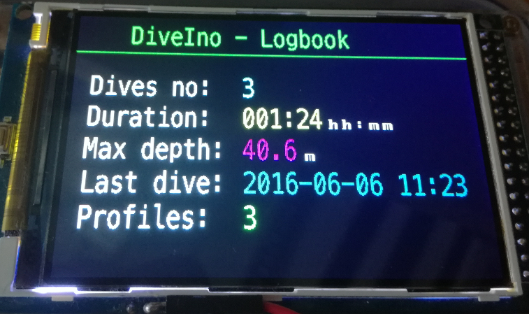 Step 11 - New logbook enty created about the dive