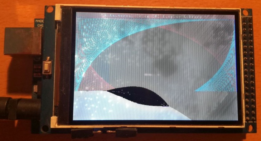 Broken LCD screen