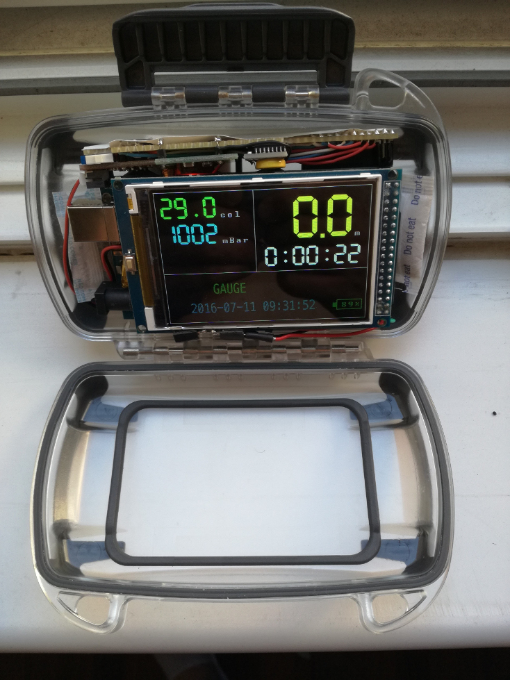 Fully assembled Slim Board based DiveIno