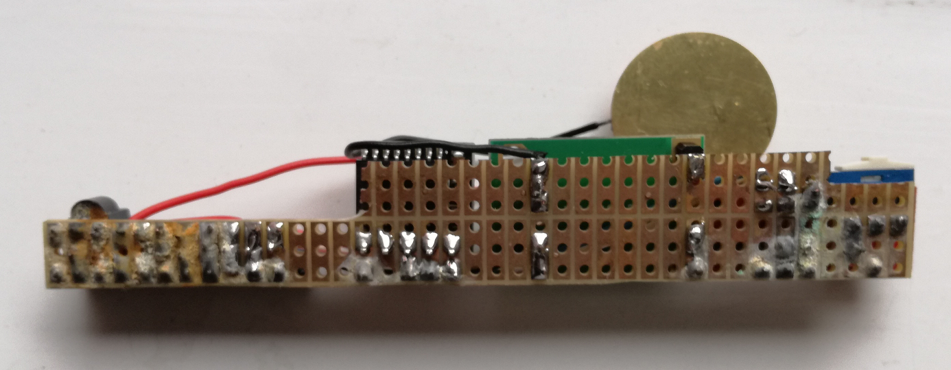Corrosion caused by sea water on the back of Slim Board