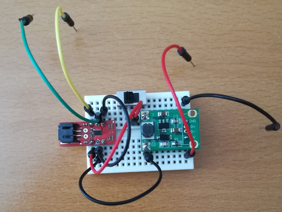 SparkFun LiPo Fuel Gauge based power supply