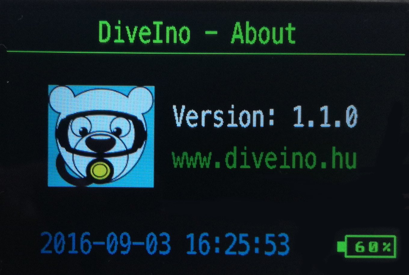 Updated design for the About Screen