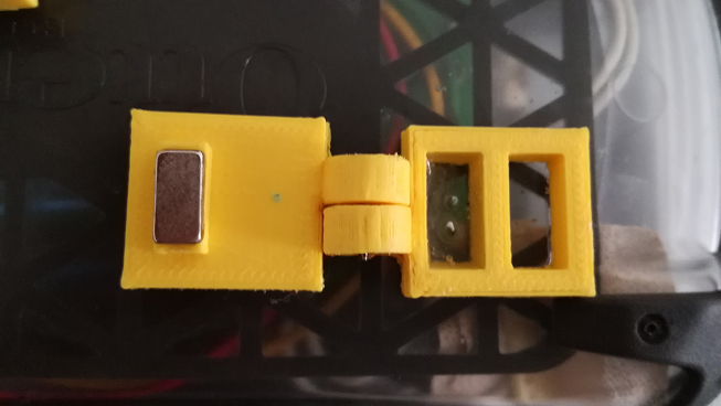 3D printed switch on the back side of the Otterbox case