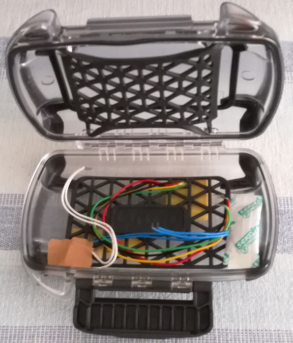 Empty Otterbox Pursuit 40 case ready for assembly