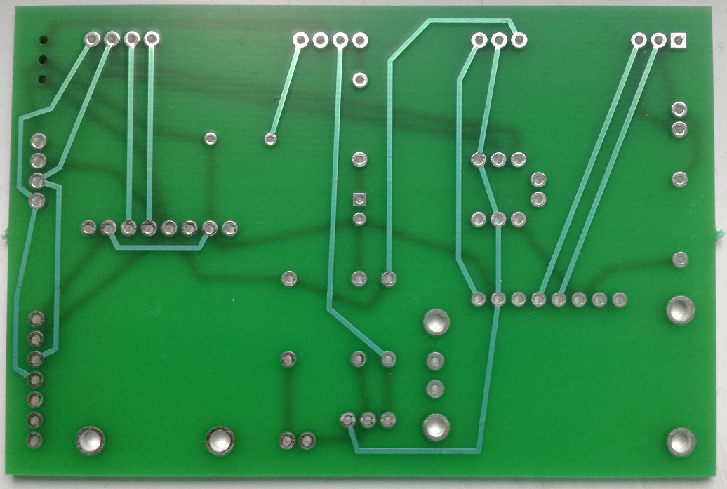 DiveIno Pcb board - Back view