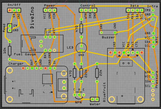 DiveIno Pcb design