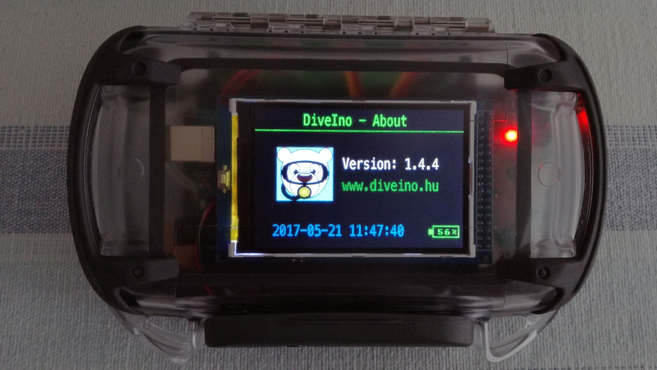 DiveIno PCB version 1.4.4