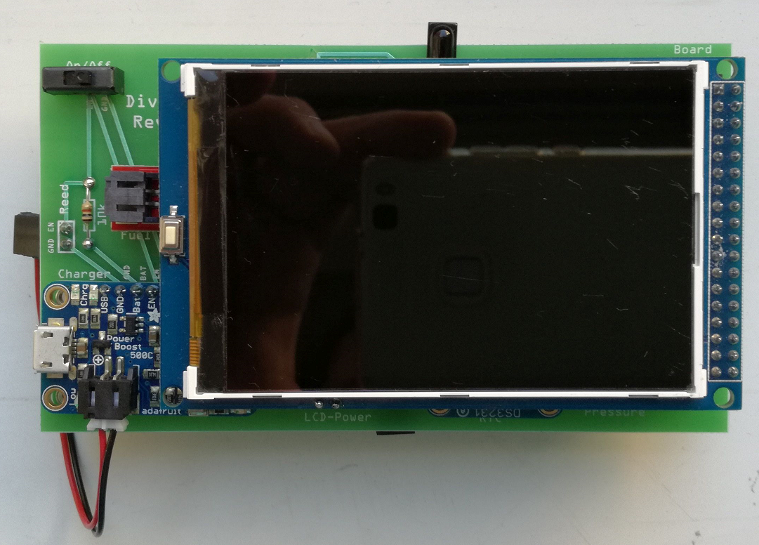 DiveIno Arduino Shield version - Revision Three